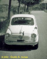 L'intramontabile 600 Abarth di mio padre...