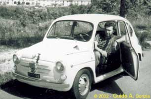 L'intramontabile 600 Abarth di mio padre...