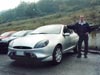 GIGI & la sua Ford Puma 1.4 16v, filtro aria Bmc, scarico Remus, molle Eibach, fendinebbia Lester con copertura cromata, tappetini-pedaliera-battitacco MomoCorse, neon bleu.